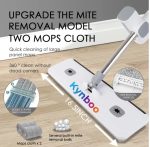 M6 Premium Microfiber Flat Mop for Floor Cleaning M-6 Removable Washable Cleaning Pad and Mop - Image 3