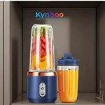 Portable Fruit Juicer – Mini 600ml USB Rechargeable Blender for Travel & Home - Image 4