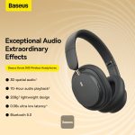 Baseus Bowie D05 Bluetooth 5.3 Headset 40mm Driver Headphone 70H - Image 4