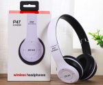 P47 Wireless Bluetooth Headphone,Memory Card Support,Fm Radio Enabled and Big Battery -P47 - Image 4