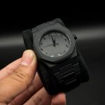 Arabic Watch Waterproof Men's Quartz Watch Black PC Plastic watch for men - Aura Arabic Watch - Black - Image 2