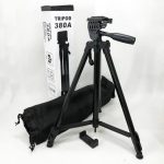 Tripod 380A For Camera Stand with phone holder - Image 2