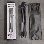 Tripod 380A For Camera Stand with phone holder - Image 3