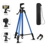 3366 professional and lightweight colorful tripod for camera and video made of aluminium alloy - Image 2