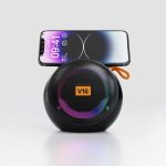 V16 Bluetooth Speaker 5.0 Colorful LED Bike Mountable SD Player Home Bass Stereo - Image 2