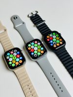 Keqiwear KW2 Max Smartwatch With 3 Bracelets – 49mm- Gold