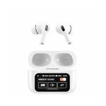 Airpods A9 Pro Earbuds 2024 TWS In-Ear Earbuds ANC/ENC Wireless Earphones LED Touch Screen Noise Cancelling LED Alarm Clock - Image 2