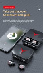 M90 Pro TWS True Wireless Earbud - Image 3