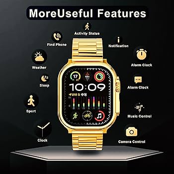 H20 SMART WATCH WITH WIRELESS EARPHONE SET(10 IN 1)
