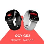 QCY GS2 Smart Watch 1.96 inch Amoled 60Hz High Resolution Display Bluetooth Calling IPX8 Waterproof 24 Hours Heart Rate Monitor SPO2 Sensor 100+ Sports Modes Smartwatch for Men and Women - Image 2