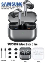 Samsung Galaxy Buds 3 Pro AI Adaptive ANC Wireless Earbuds - Image 3