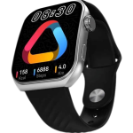 QCY GS2 Smart Watch 1.96 inch Amoled 60Hz High Resolution Display Bluetooth Calling IPX8 Waterproof 24 Hours Heart Rate Monitor SPO2 Sensor 100+ Sports Modes Smartwatch for Men and Women - Image 4