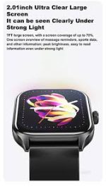 Awei H21 Waterproof Full Screen Sport Smart Watch - Image 4